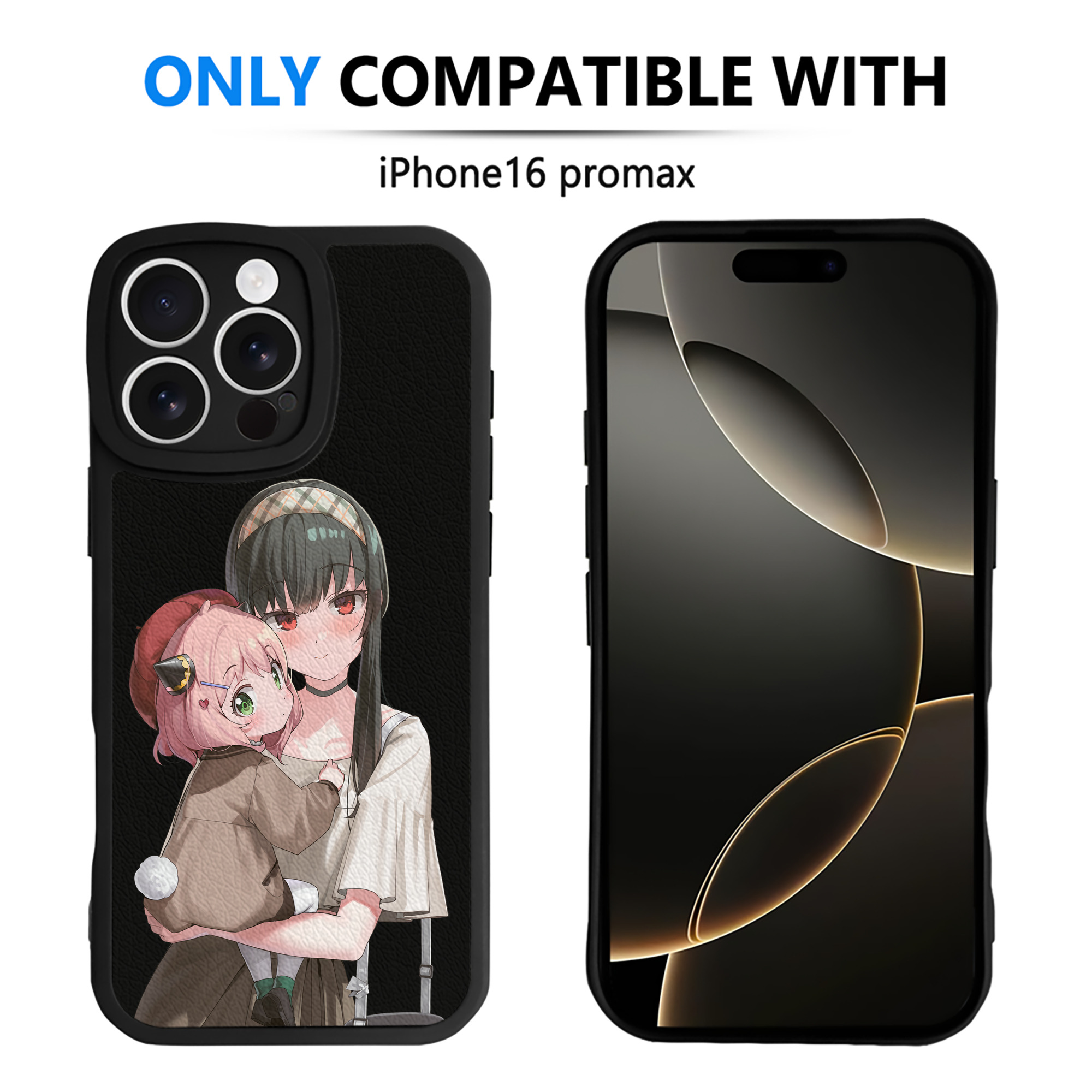 （画像用） SPY×FAMILY间谍家家酒 【iPhone 16シリーズ対応】シリコンスマホケース（レザー調） 材質：シリコン
